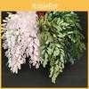 Leaf Peanut Artificial Silk Floral Bouquet Long Stem Wedding Decor Home Display