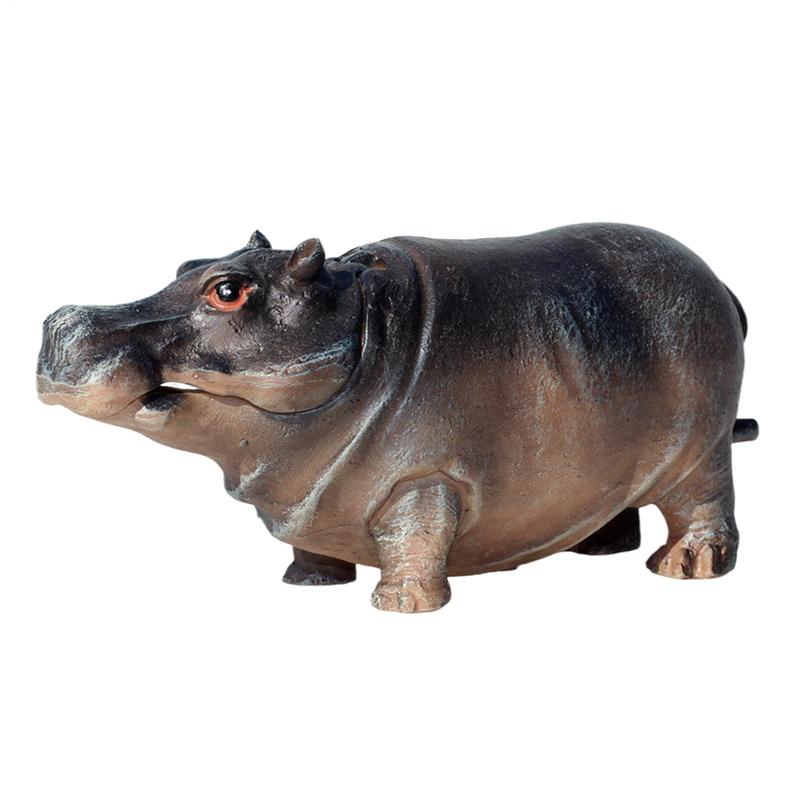 

Fish Tank Bubbler Resin Aquarium Bubbler Hippo Fish Pump Pneumatic Air Stone Gallon Realistic Landscape Decoration For Living brazil