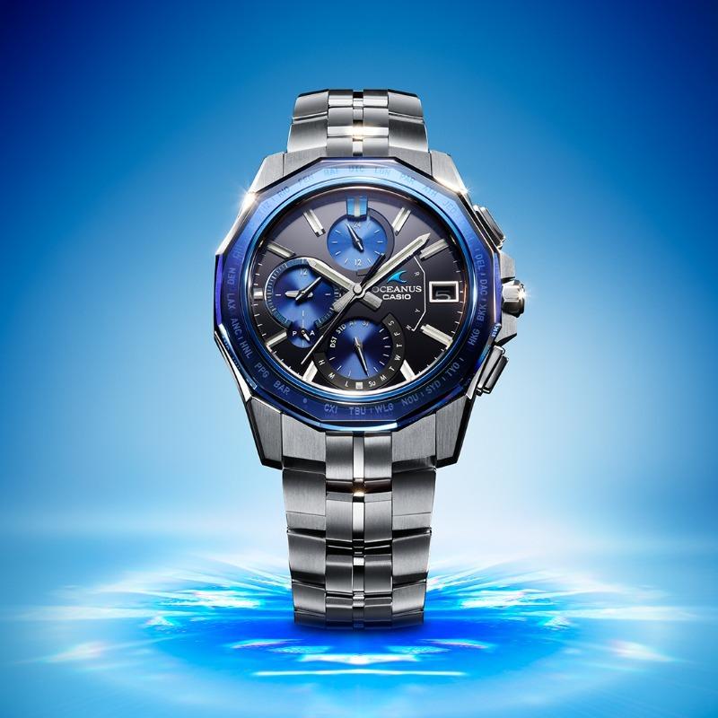 Casio Orologio Analogico al Quarzo da Uomo Resistente all'Acqua 100M OCW-S6000-1A