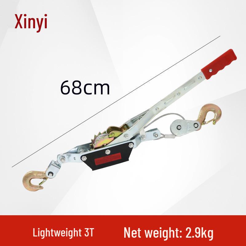 1-4 Ton Double Hook Steel Wire Rope Tensioner
