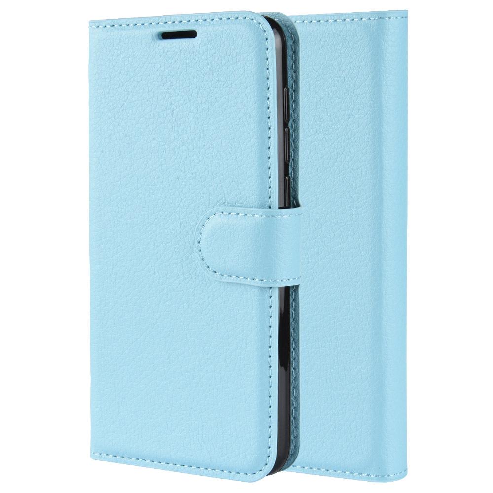 

Alcatel 1C/7 & U3 3G Lychee Pattern Wallet Case with Card Slot Alcatel 1C (Fingerprint) синий
