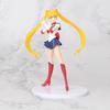 Sailor Moon Figur Anime Cartoon Jupiter Makoto Venus Minako Tsukino Hase Puppe Spielzeug Kleine Prinzessin Kuchen Dekoration Ornamente