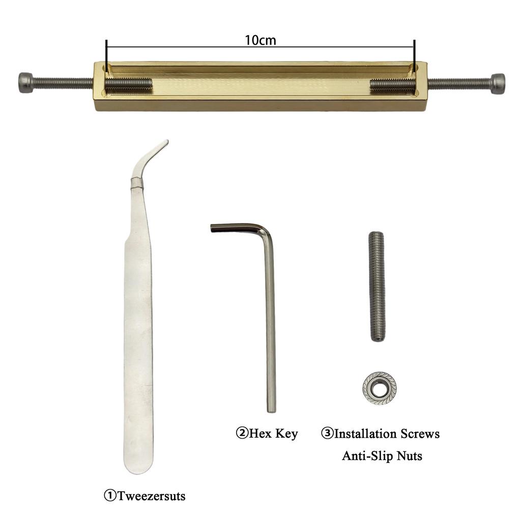 Mosazná raznice abecedy | 26 velkých + malých písmen, 10 číslic, 20 symbolů | Přizpůsobitelný nástroj pro ražení a bronzování peněženek/pouzder na telefony
