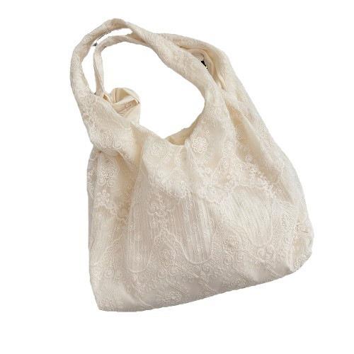 Korean Style, Gentle, Shoulder Bag, Lace Vest Bag, Female, Student Backpack for Class, Shopping Bag for Shopping