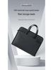 Men's Oxford Cloth Laptop Briefcase: Printed Handbag for Business, Office, and Document Carrying
