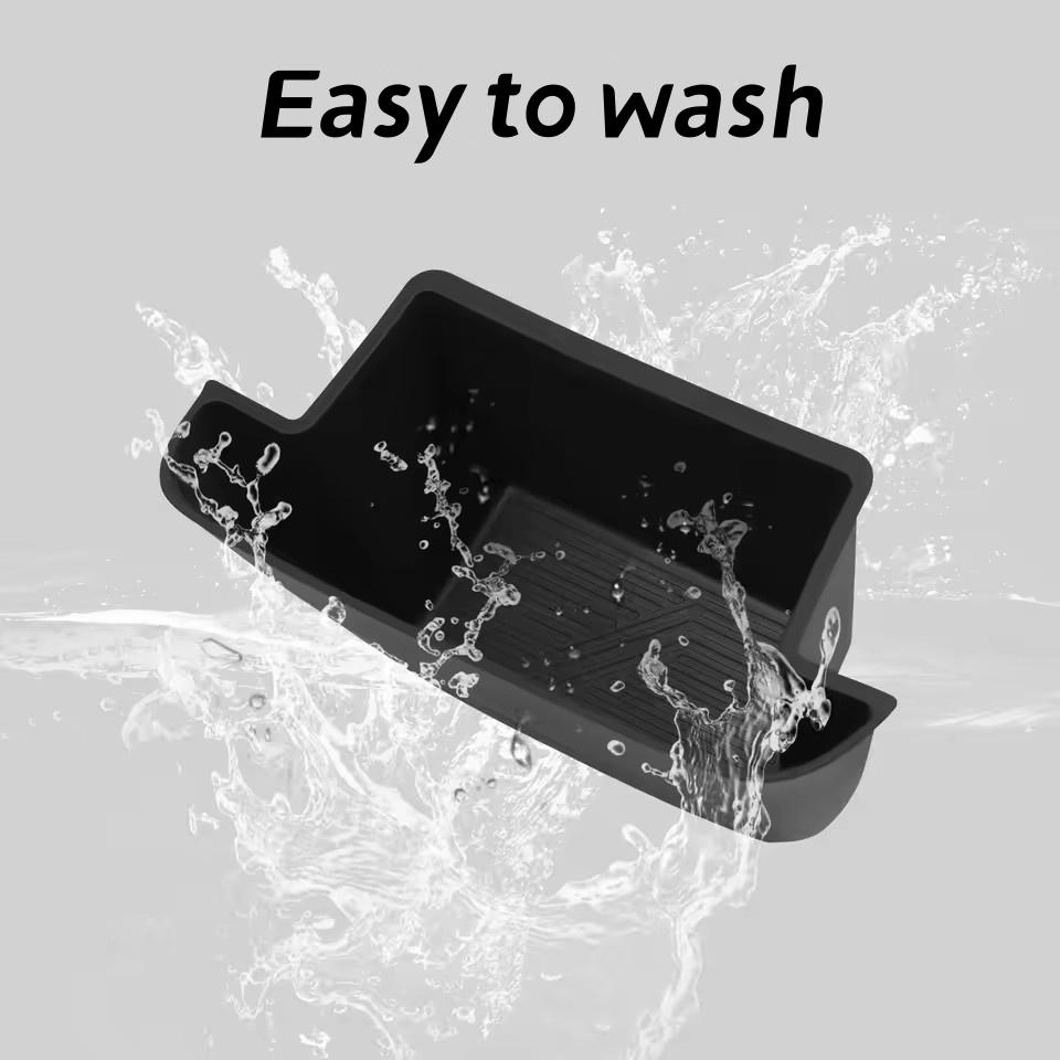 for Suzuki SOLIO/SOLIO BANDIT 2025-2025 Center Console Storage Box Tray Organizer Car Interior Accessories Tidying Black