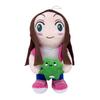 Magic Expression Frog Plush Doll Cartoon Girl Stuffed Animal Doll Stuffed Toy Children Gift Idea Long Leg Frog Surprise Christmas Gift Idea