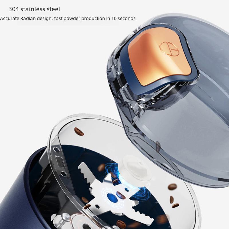 Elektrický mlýnek na obilí a kávu z nerezové oceli pro domácnost