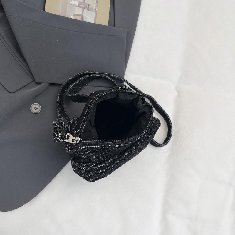 Korean Style Top Handle Bag Japanese Denim Casual and Simple Commuting Bag Fashiable and Versatile Women Crossbody Bag