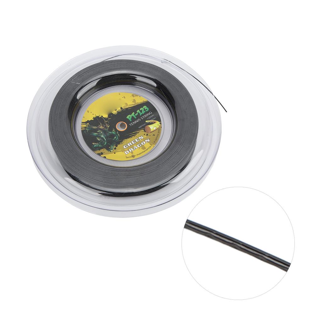 Tennis String 200m Sports Racket String 1.25mm Polyester Racquet Wire   Type for Training