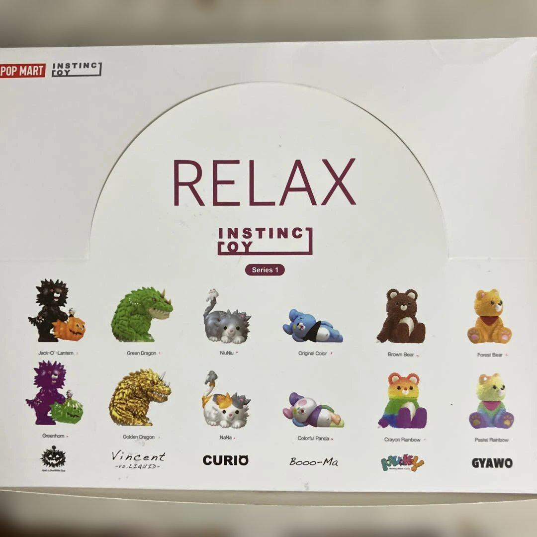 

[USED] POPMART × INSTINCTOY SERIES1 RELAX Box