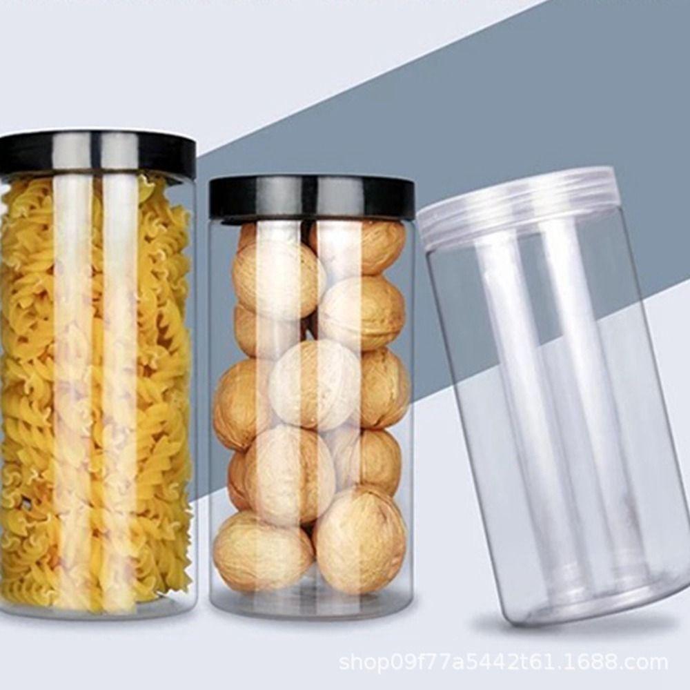 Grain With Cover Sealed Food Round Storage Tank Biscuit Tank Food Container Sealed Cans
