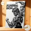 Motivierendes Bodybuilding Fitnessstudio Poster - Fitness Wandkunst