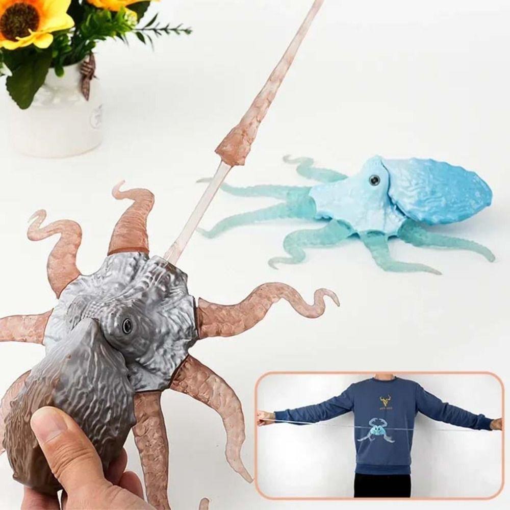 Parent-child Simulation Sea Life Stretchy Toys Stretch Squeezing Animal Model Toys  Office Workers