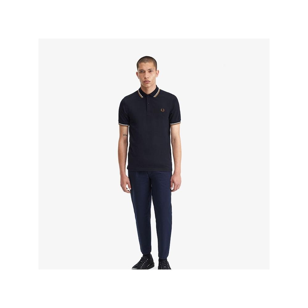 Fred Perry [headquarters Genuine] Fred Perry [m3600] Twin Tip Fred Perry Shirt  U86  Afpm2413600 U86 qzgAfpm2413600 U86
