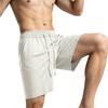 Men Athletic Shorts with Elastic Waistband Drawstring Pockets Lightweight Quick Dry Breathable Fabric for Sports Training Running Gym