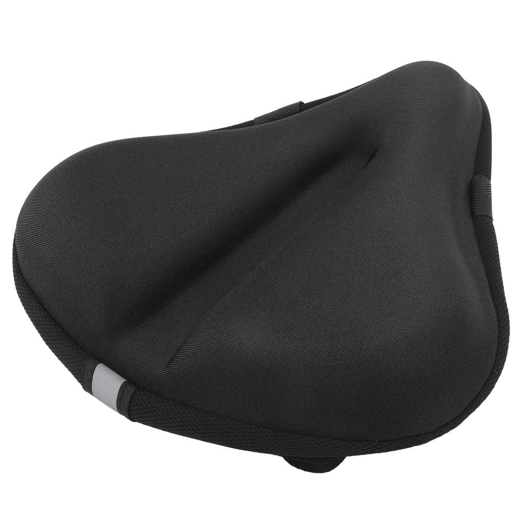 Pokrowiec na siodełko rowerowe z paskiem Pogrubiony Antypoślizgowy Amortyzujący Poduszka na siodełko rowerowe dla
