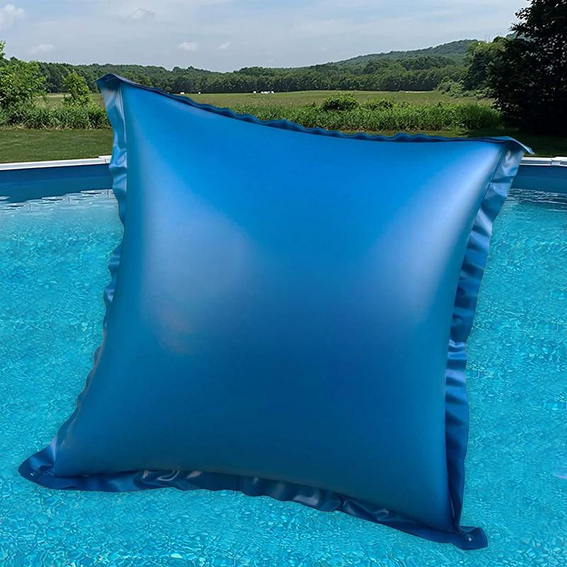 4x4 Ft Pool Pillow Winterizing Air Pillow ForAbove-Ground Pool Cover Extra Durable 0.4 Mm PVC Winter Pool Pillow Winterize Pool