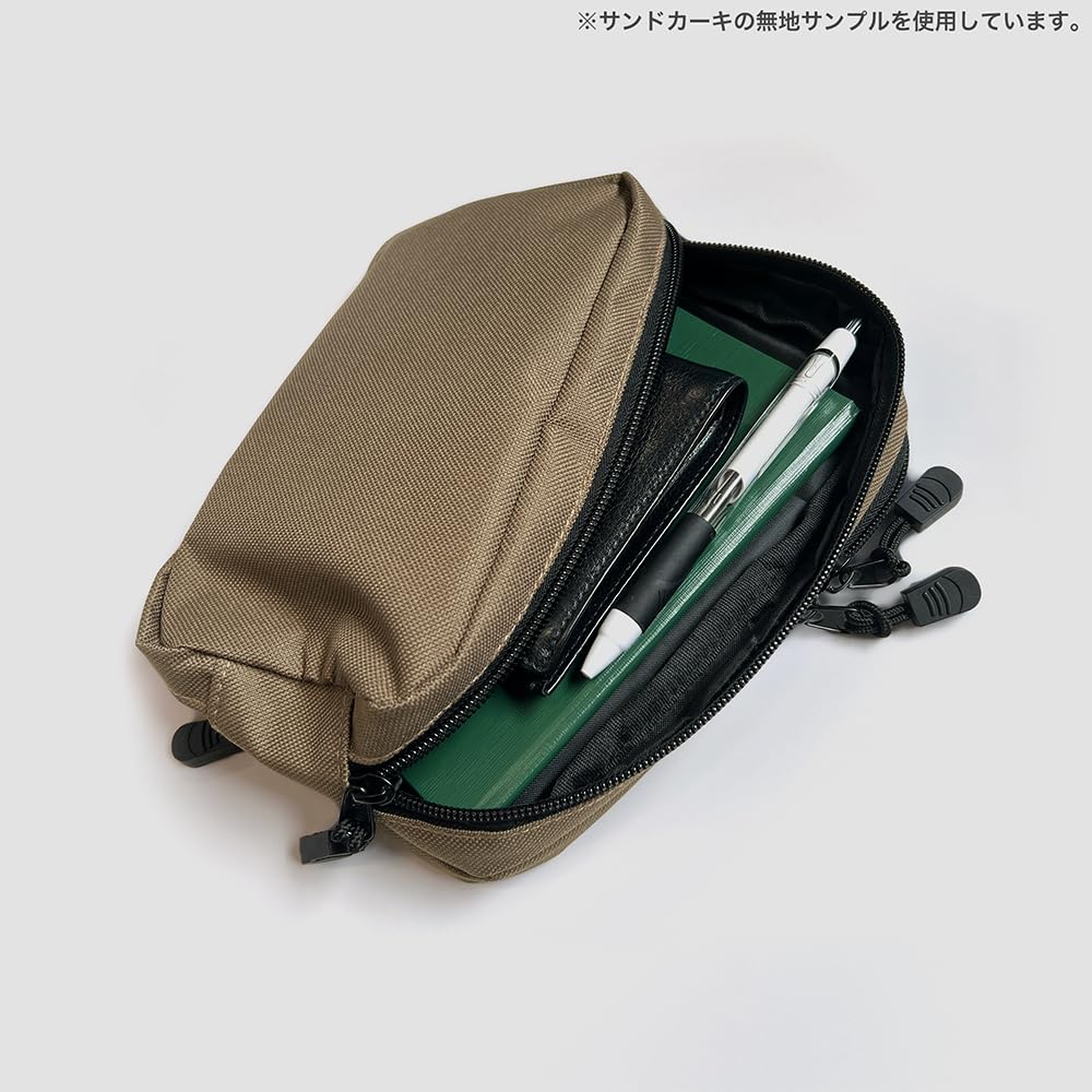 2D Cospa Camp SEASON Silhouette Bike Shima Rin Mini Shoulder Pouch BLACK [Official] "Laid-Back 3"