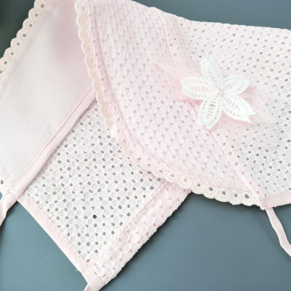 Cute Toddlers Baby Flower Girls Sun Hat Cap Summer Cotton Hat Bonnet