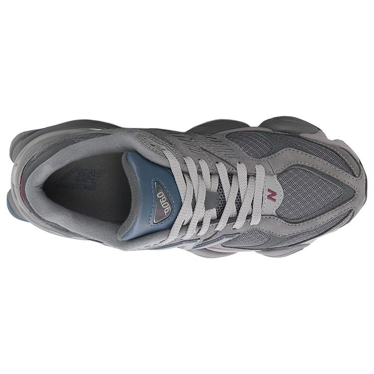 New Balance 9060 Castlerock Unisex Tossud Hall Tumesinine Hõbedane-Metallik U9060ECC