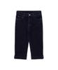 MOAA Slim Slit Denim Capri Pants (Jeanblue)