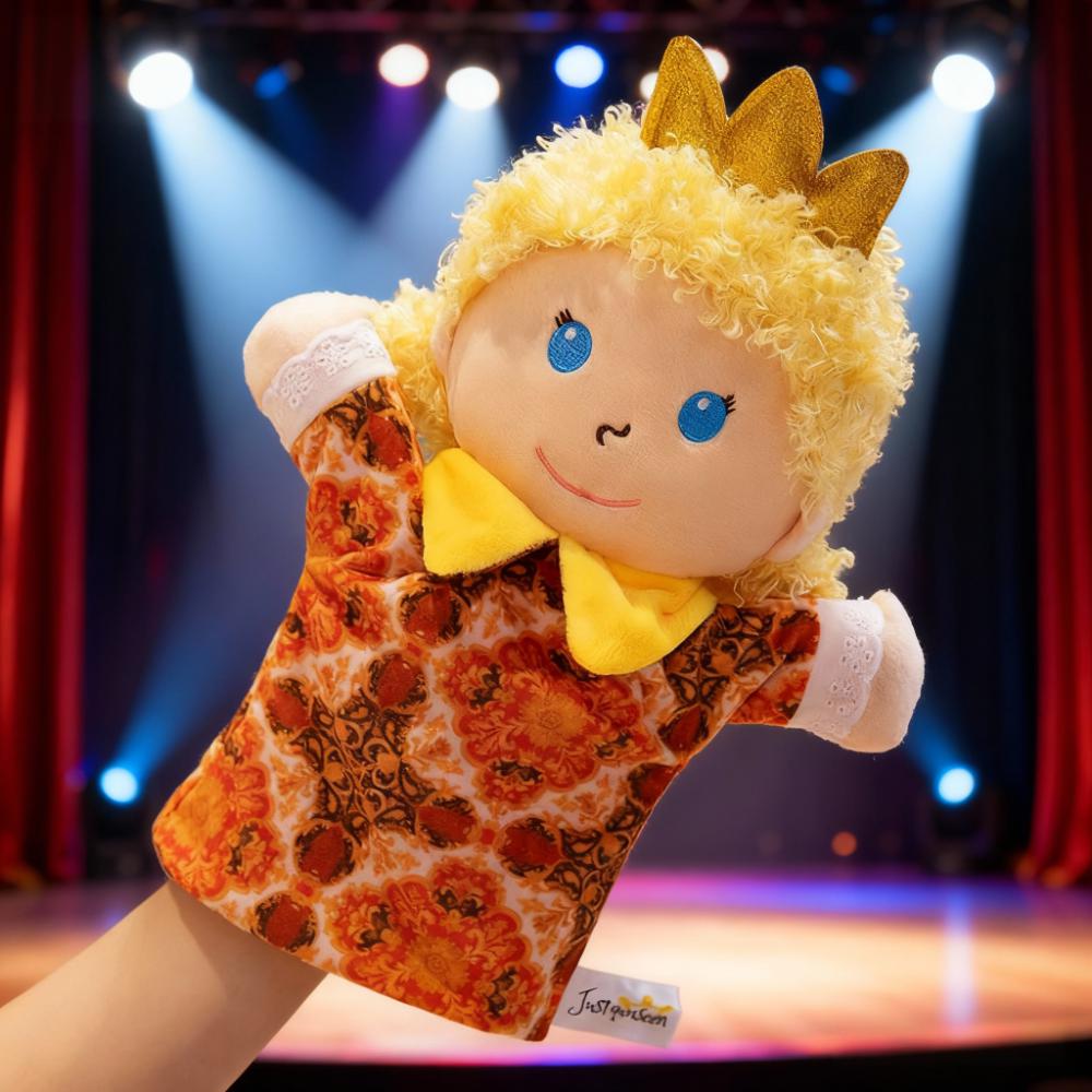 Kawaii Sprookjesreeks Pluche Handvingerpoppen Prinses Prins Elf Koning Heks Jongens Meisjes Kinderen Rollenspel Vakantie Cadeau Idee