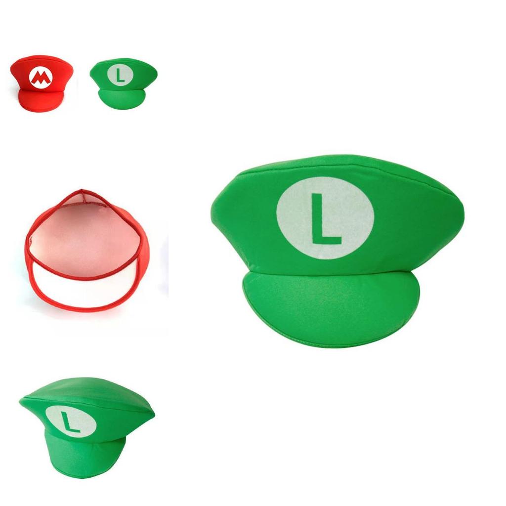 Super Mario Und Luigi Hüte Langlebig Und Modisch Cosplay Requisiten