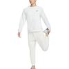 Nike Dri-Fit Logo Pullover Crewneck Sweatshirt Men Sweatshirt White HV8215121