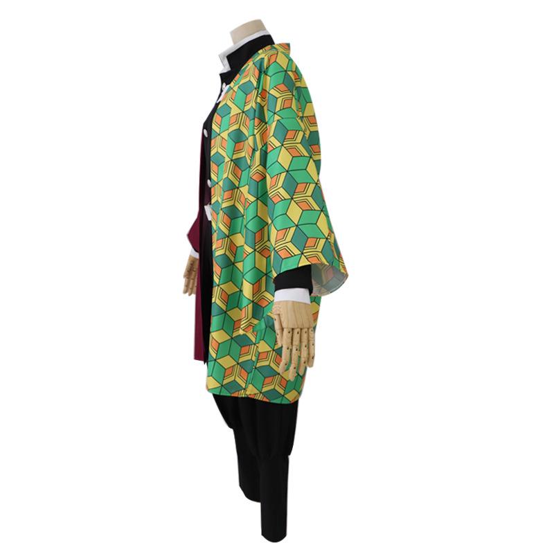 Demon Slayer Cosplay Costume for Tanjiro, Nezuko, Zenitsu, and Giyu