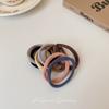 Korean simple and sweet high-elastic hair band niche does not hurt the hair ponytail hair rope personalized fashion versatile hair accessories
