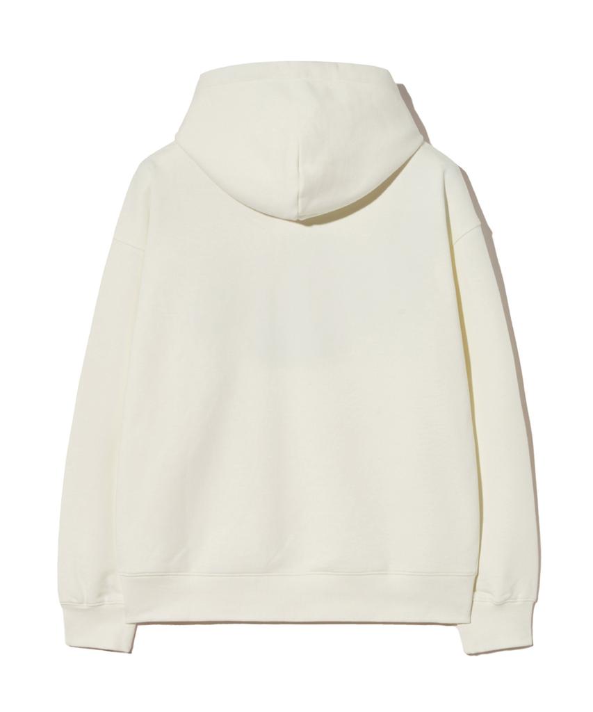 Two-Tone Arch Hoodie_Ivory