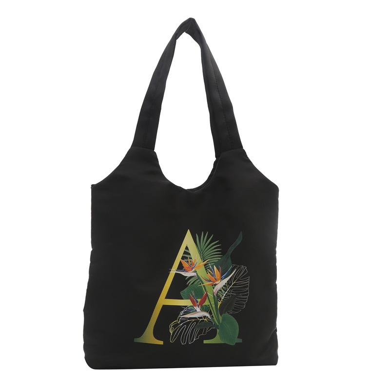 

Холщовая сумка через плечо, новая литературная японская студенческая сумка с принтом в виде буквы