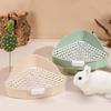 Small Rat Toilet Triangular Potty Trainer Corner Litter Box for Hamsters Critt
