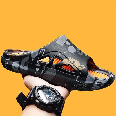 Mode Herren Pantoletten Männliche Sommer Schuhe Draußen Dicke Sohle Bequem Zuhause Herren Hausschuhe Outdoor Unisex Massage Schuhe Heißer Verkauf