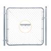 100Pcs Chain Link Fence Wire Ties Stainless Steel Heavy Duty