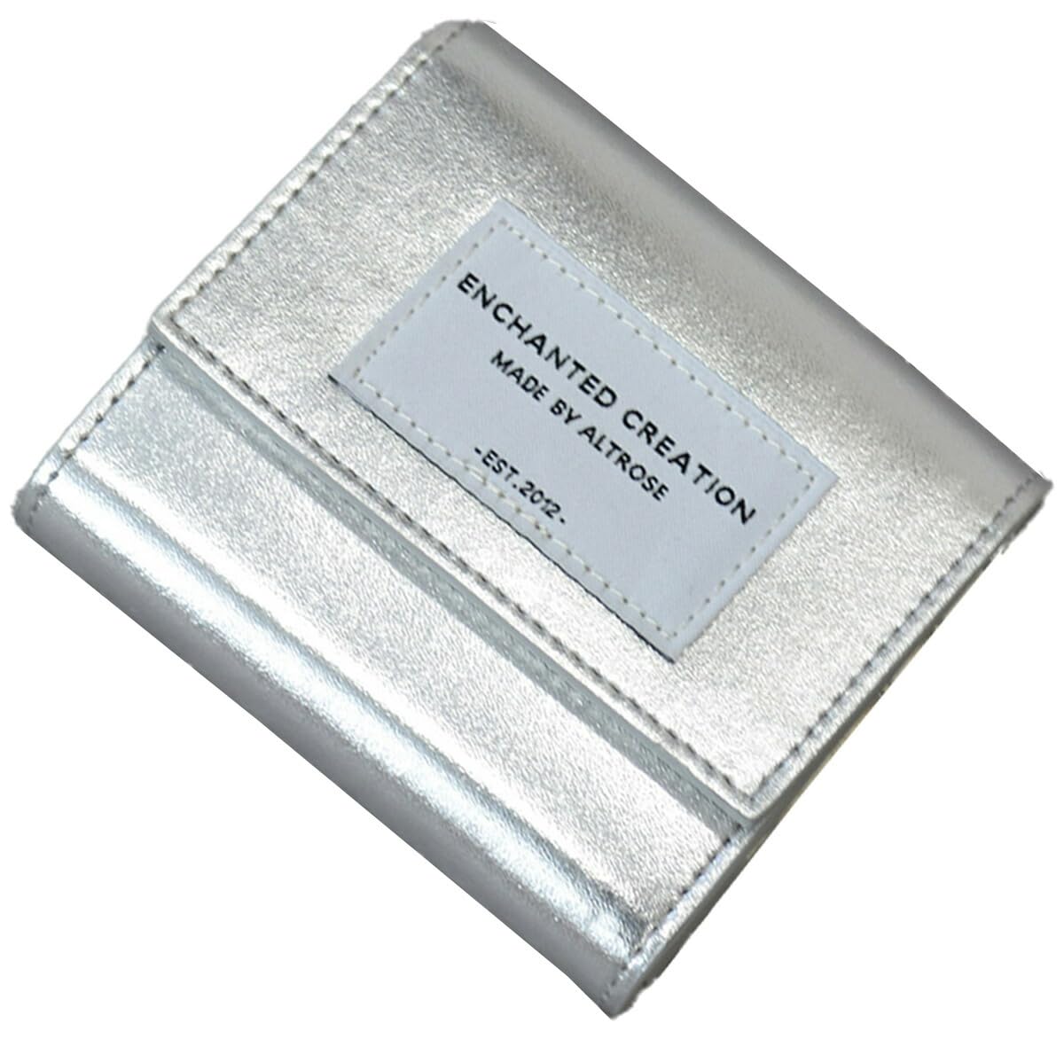 Женский трехскладной кошелек Altro Rose Silver, компактный, тонкий и маленький, с отделением для монет, стильный, простой, однотонный дизайн, модель 332134-20