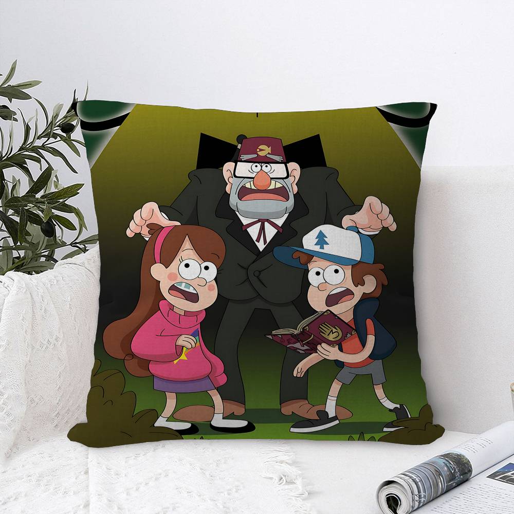 Classic Cartoon G-Gravity Cute F-Falls Personalized Pillow Cover Kids Bedroom Wild Party Decor Pillowcase Kid Birthday Gift