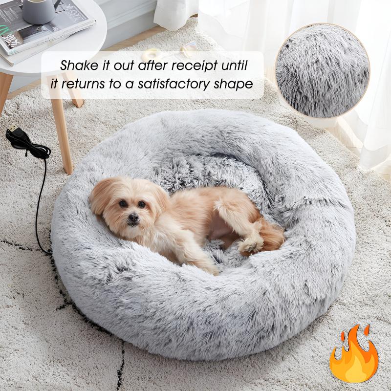 Winter Beheiztes Konstante Temperatur Haustierbett 50CM Durchmesser Katzenbett Hundebett USB Elektrische Decke Klein