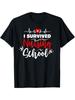 Nurse Student I Survived Nursing School Essentials T-Shirt 180G Casual Comfortable Loose-Fitting Ver