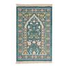 VIKAMA Portable Prayer Rug, Easy-Fold Islamic Prayer Mat, Suitable For Daily Prayers, Travel, Ramadan, And Hajj