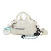 New New Balance Fabric Shoulder Bag, Crossbody Bag, Handbag Unisex White LAB52403-SST