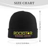 Rockstar Energy Drink Warm Knitted Cap Winter Knit Bonnet Hat Skullies Beanies Hip Hop Caps for Unisex