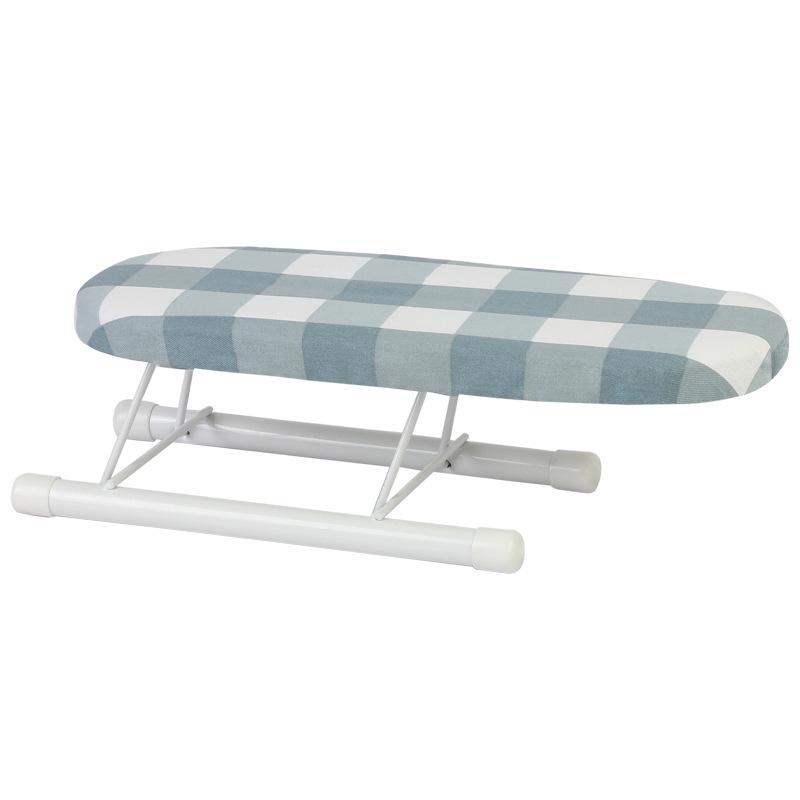 Compact Foldable Sleeve and Collar Ironing Board with Storage