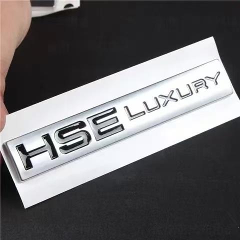 For Land Rover Range Rover Velar Emblem P250 S P340 P380 HSE Rear Trunk Badge VELAR Letter Sticker XS3