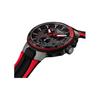 Tissot Racing Series Quartz Movement 100M Water Resistant Watch 44.5Mm Black Dial Stainless Steel Case Silicone Strap Men Watches T111.417.27.441.00