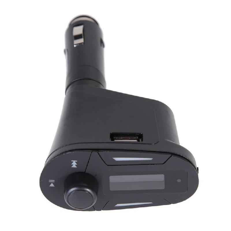 Newest Car MP3 Player Wireless FM Transmitter Modulator with USB SD MMC LCD With Remote Car MP3 Play