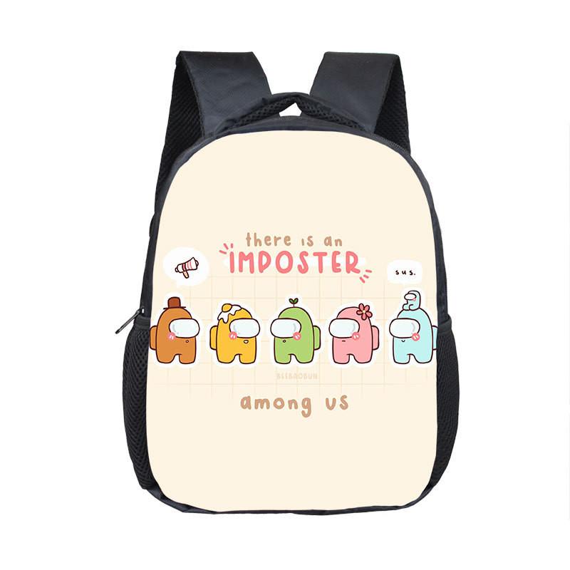 Students Backpack Spaceman Schoolbag Travel Bag Bookbag Shoulderbag