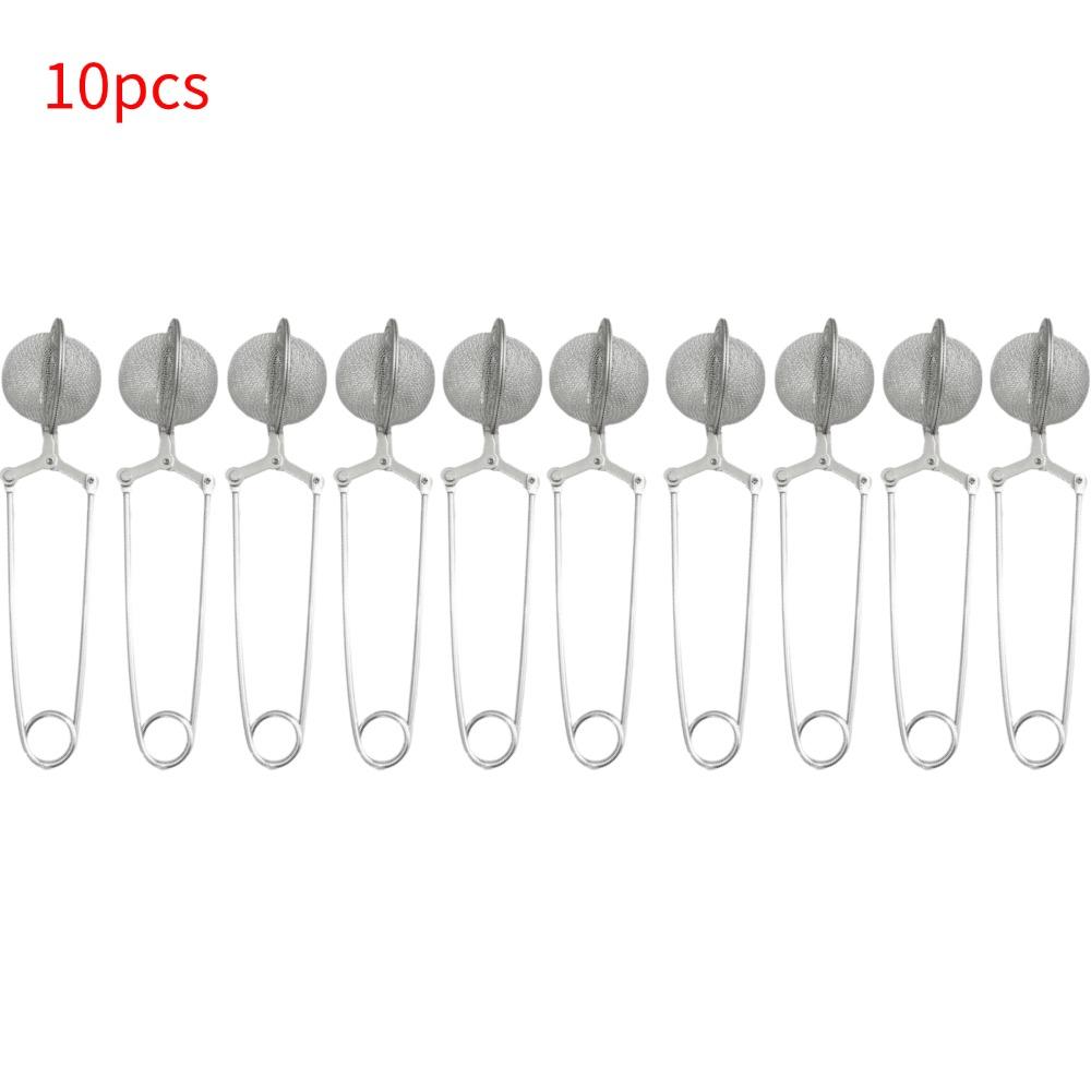 Stainless Steel Spoon Tea Ball Infuser Filter Squeeze Leaves Herb Mesh Strainer Tea Infuser In Mesh Tea Ball Filter Teaware