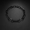 Cuban Link Stainless Steel Vintage Ins Style Bracelet - Figaro Blade Chain